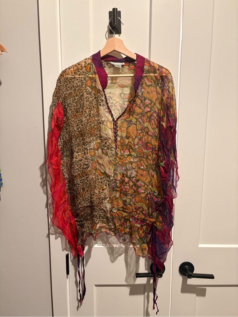 Sheer blouse